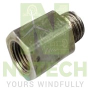 CALIPER RETURN LINE FITTING REDUCER (PUSH IN TEE CONNECTOR MOUNTING) - NT/V24310 - NT/V24310
